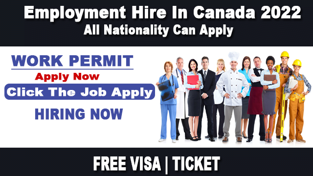 Employment Ontario job in Canada for foreign workers 2022