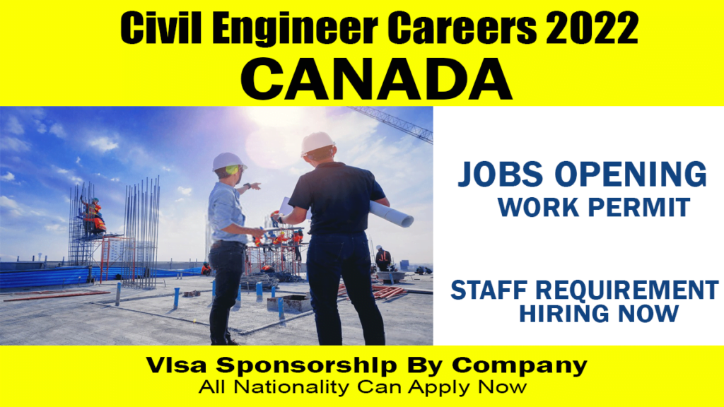 Civil Engineering Jobs In Canada For Immigrants 2022 Apply Now